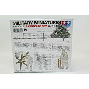 Tamiya Military Miniatures 1/35 Scale Barricade Set | TISTAMINIS