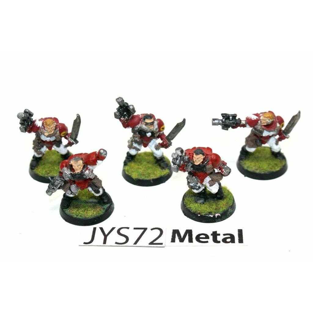 Warhammer Space Marines Blood Angels Scouts Metal Incomplete JYS72 - Tistaminis