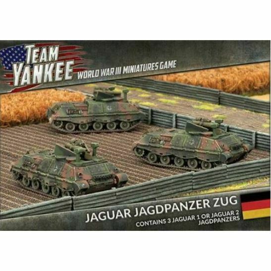 World War III: Team Yankee West German Jaguar Jagdpanzer Zug New - TISTA MINIS