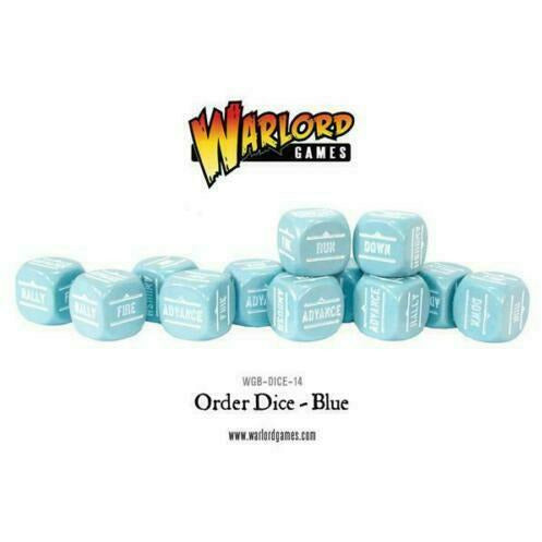 Bolt Action Order Dice Blue New - WGB-DICE-14 - TISTA MINIS