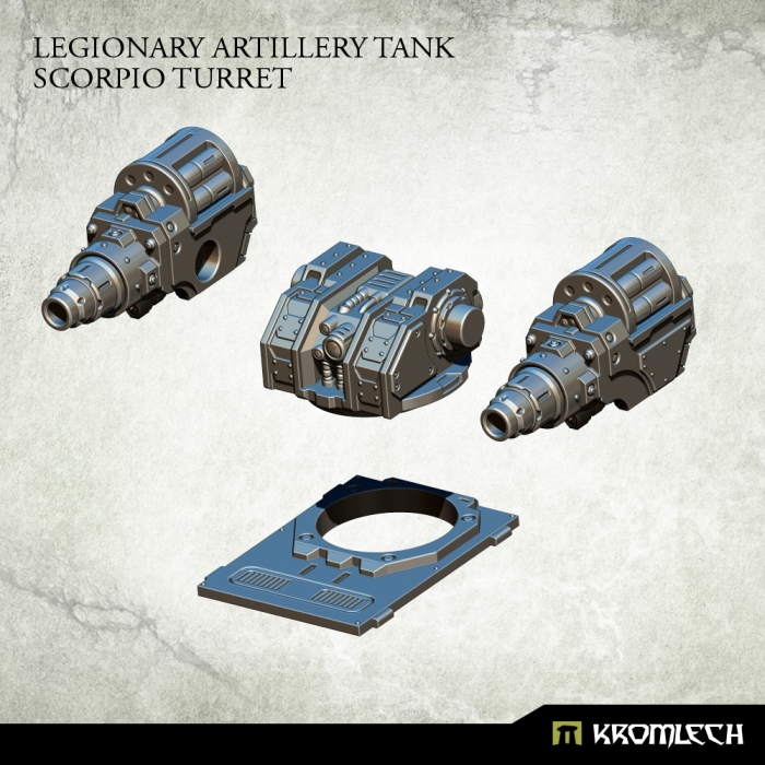 Kromlech Legionary Artillery Tank: Scorpio Turret - TISTA MINIS