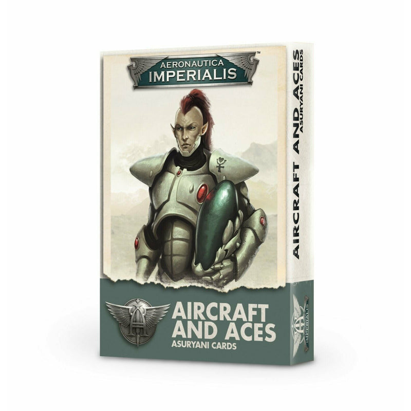 Aeronautica Imperialis: ASURYANI AIRCRAFT & ACES CARD PACK Pre-Order - Tistaminis
