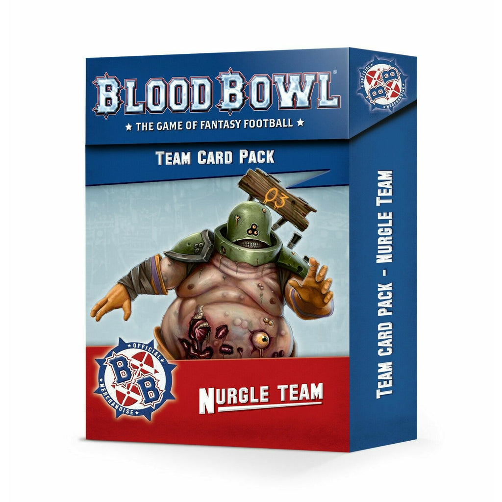 BLOODBOWL NURGLE'S ROTTERS TEAM CARD PCK Pre-Order - Tistaminis