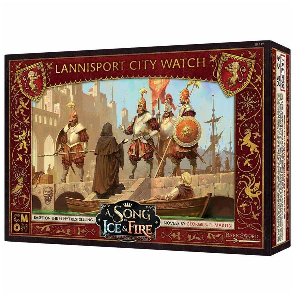 Song of Ice and Fire Lannister LANNISPORT CITY WATCH New - Tistaminis