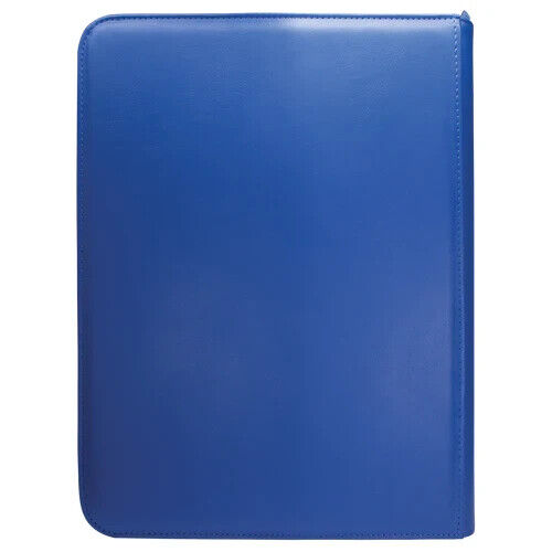 ULTRA PRO BINDER 9 POCKET VIVID ZIPPERED BLUE New - Tistaminis