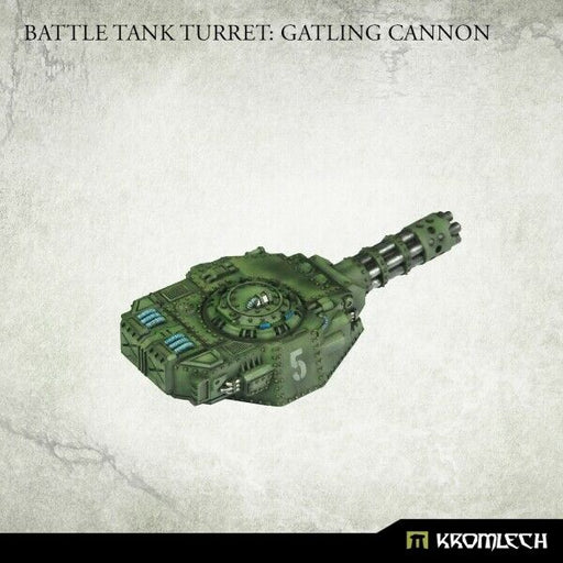 Kromlech Battle Tank Turret: Gatling Cannon - TISTA MINIS