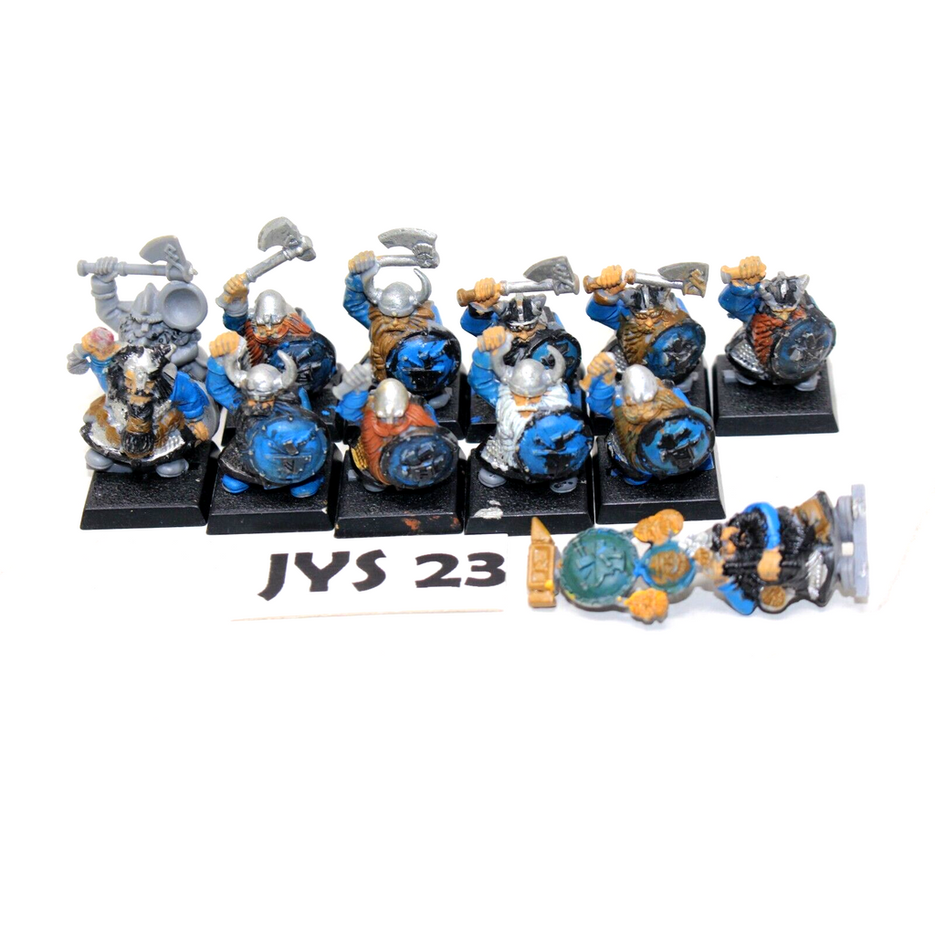 Warhammer Dwarves Warriors Incomplete - JYS23 - Tistaminis
