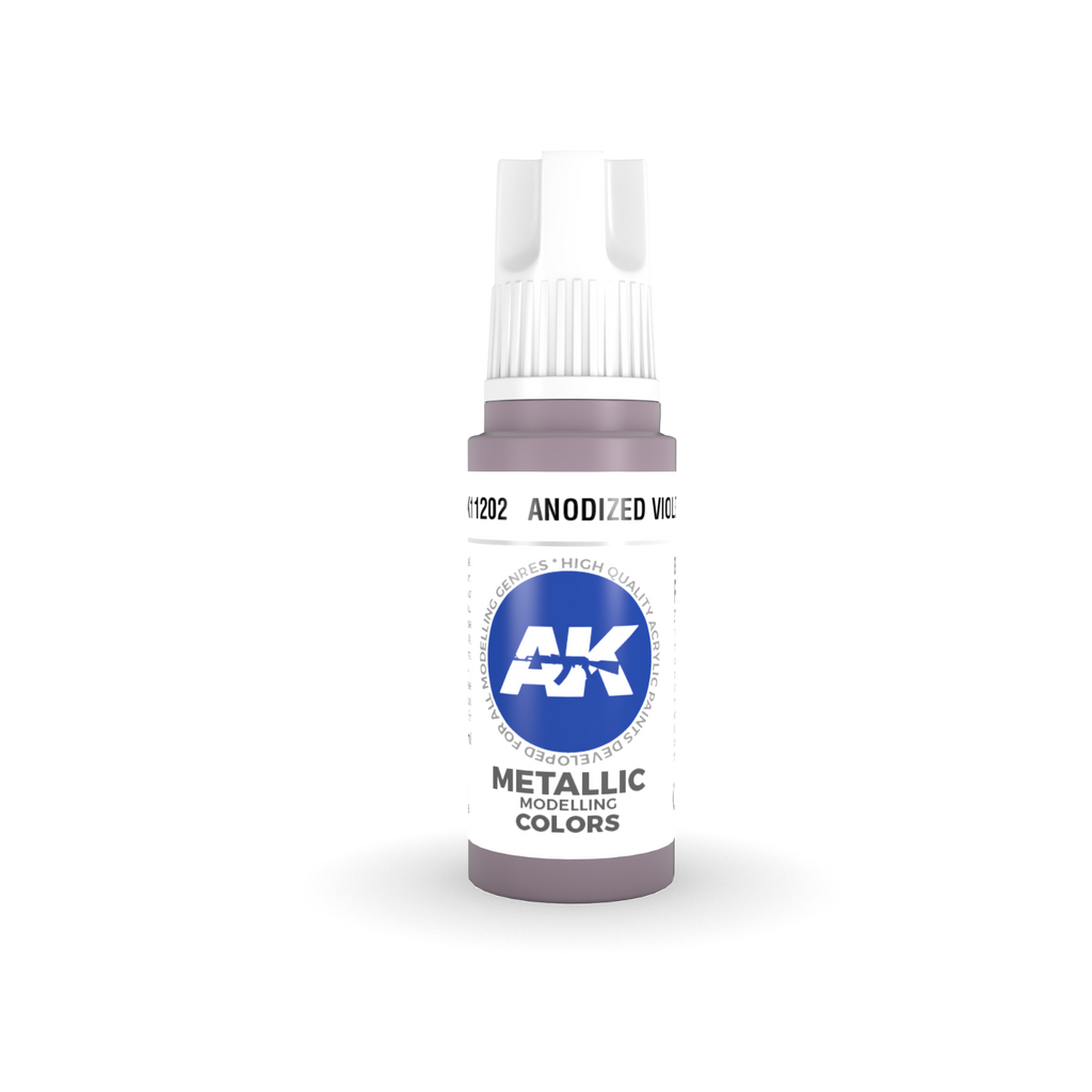 AK 3rd GEN Acrylic Anodized Violet 17ml - Tistaminis