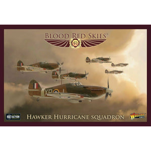 Blood Red Skies Hawker Hurricane squadron New - TISTA MINIS