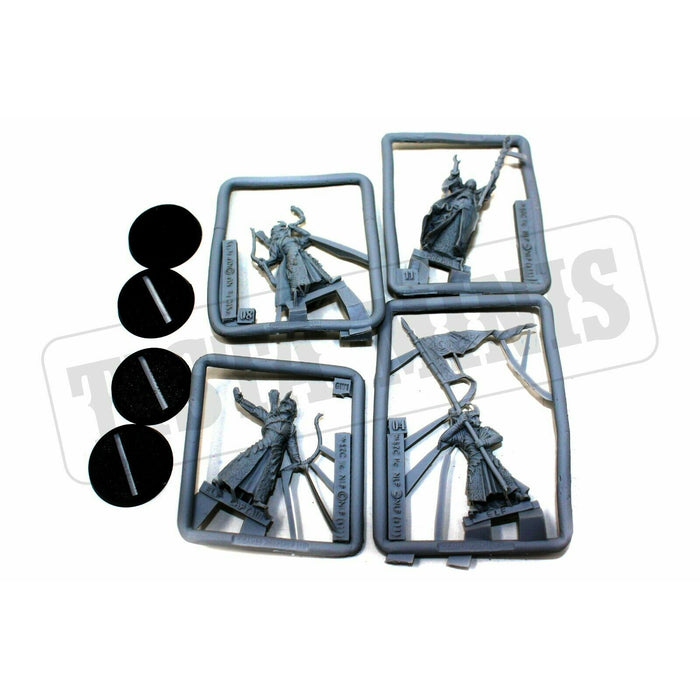 Warhammer Lord Of The Rings Galadhrim Elf Commanders New - TISTA MINIS