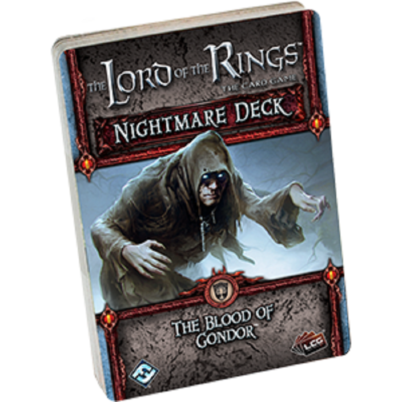 The Lord Of The Rings Card Game Nightmare Deck THE BLOOD OF GONDOR New - TISTA MINIS