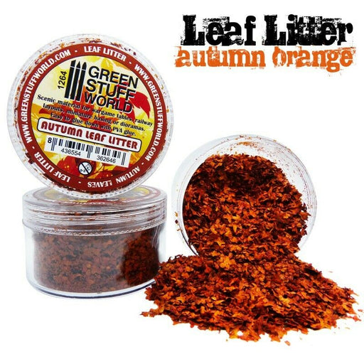 Green Stuff World Leaf Litter - Autumn Orange New - TISTA MINIS