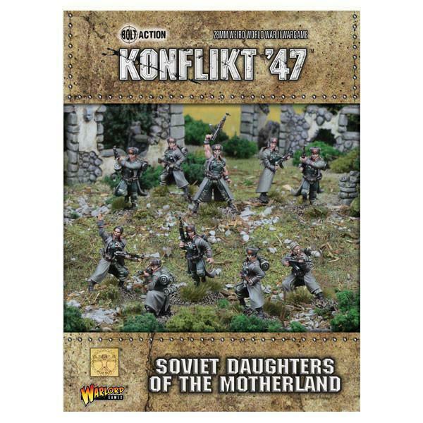 Bolt Action: Konflikt '47 - Soviet Daughters of the Motherland New - TISTA MINIS