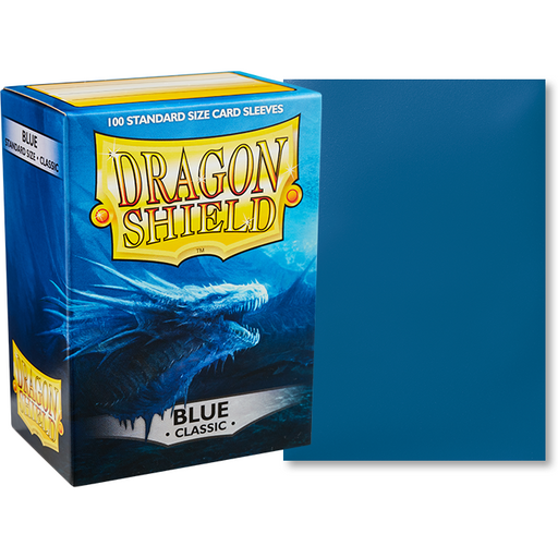 Dragon Shield Sleeves  Classic Blue(100) New - Tistaminis