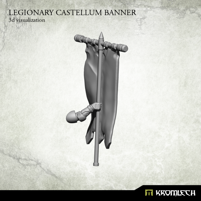 Kromlech Legionary Castellum Banner New - TISTA MINIS