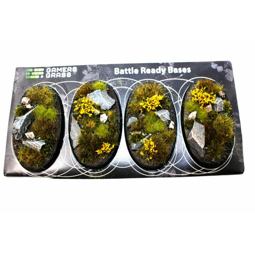 Gamers Grass Highland Bases Oval 60mm (x4) - TISTA MINIS