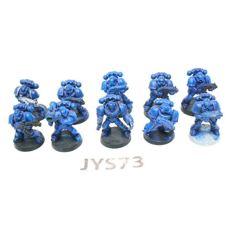 Warhammer Space Marines Tactical Marines With Missile Launcher And Flamer -JYS73 - TISTA MINIS