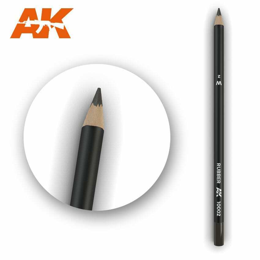 AK Interactive Watercolor Pencil Rubber New - TISTA MINIS