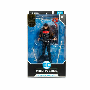 DC MULTIVERSE 7'' RED HOOD UNMASKED GOLD LABEL SERIES New - Tistaminis