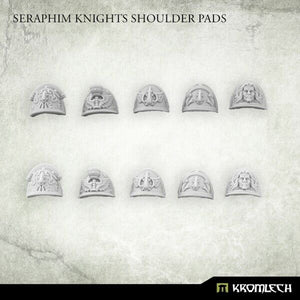 Kromlech Seraphim Knights Shoulder Pads (10) New - Tistaminis