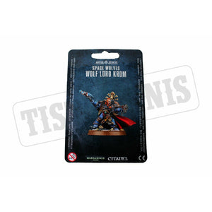 Warhammer Space Wolves Wolf Lord Krom New - TISTA MINIS