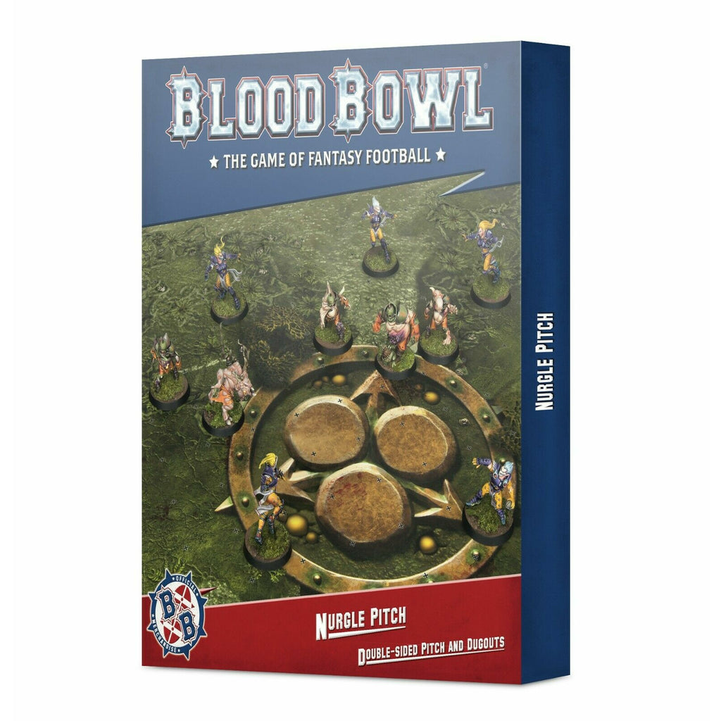 BLOOD BOWL: NURGLE TEAM PITCH & DUGOUTS Pre-Order - Tistaminis