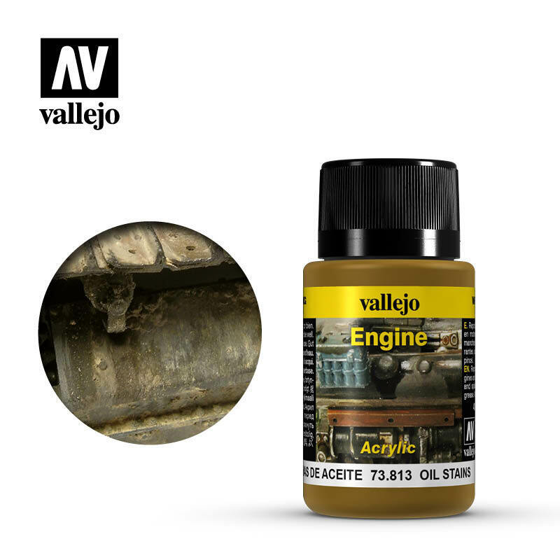 Vallejo Weathering Effects Oil Stains - VAL73813 - Tistaminis