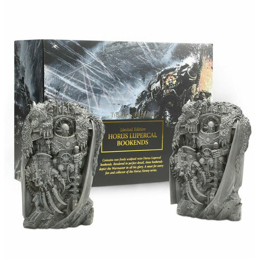 Warhammer BLACK LIBARY HORUS HERESY BOOK ENDS New - TISTA MINIS