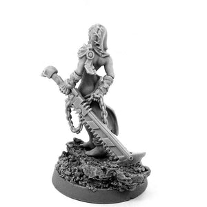 Wargames Exclusive SISTER REPENTIUM WITH CHAINSAW-SWORD New - TISTA MINIS