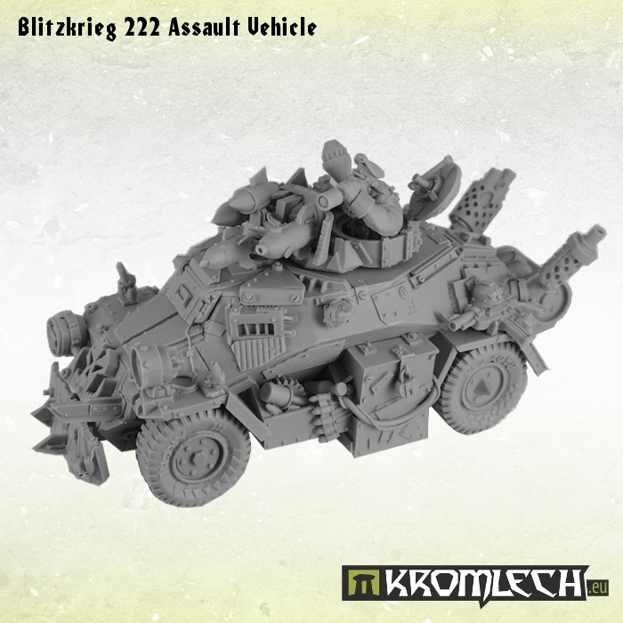 Kromlech Blitzkrieg 222 Assault Vehicle New - TISTA MINIS