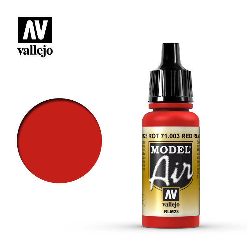Vallejo Model Air Paint Red RLM23 (71.003) - Tistaminis