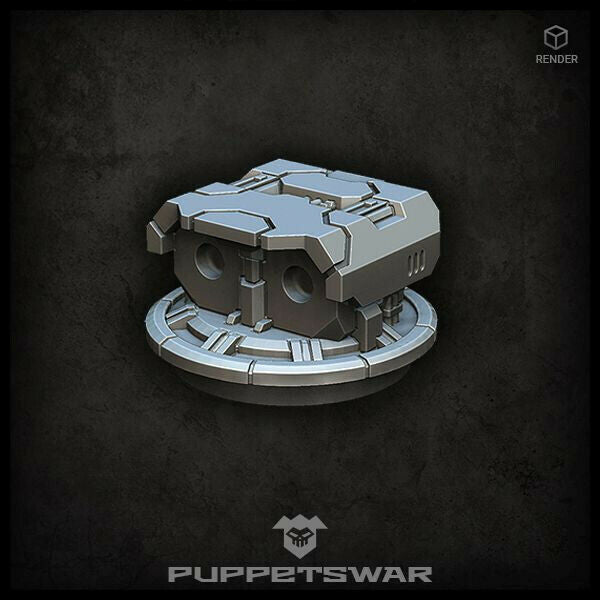 Puppets War Turret MKV core New - Tistaminis