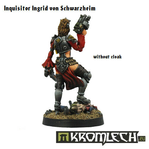 Kromlech Inquisitor Ingrid von Schwarzheim New - TISTA MINIS