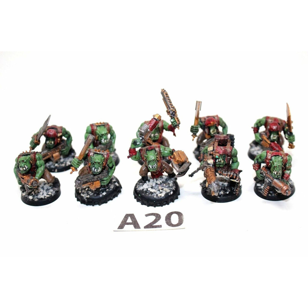 Warhammer Orks Boys WIth Shootas - A20 - Tistaminis