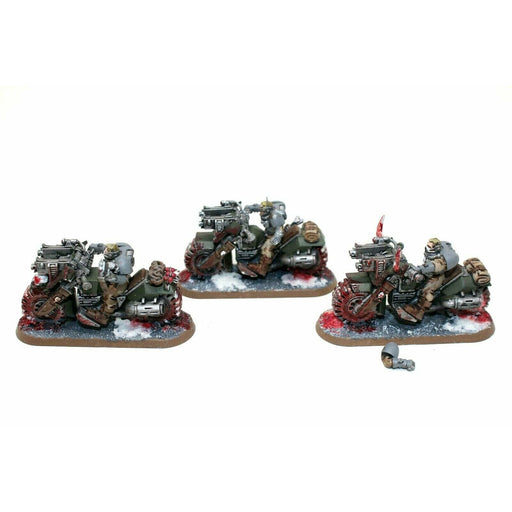 Warhammer Space Marines Scout Bikers Well Painted - A38 - TISTA MINIS