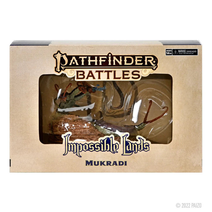 Pathfinder Battles: Impossible Lands: Mukradi Boxed Figure New - Tistaminis