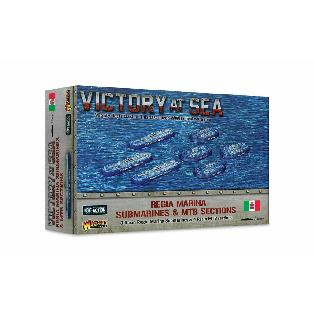 Victory at Sea - Regia Marina Submarines & MTB sections New - Tistaminis