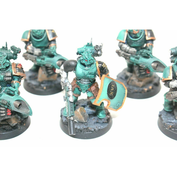 Warhammer Space Marines Devastaor Squad With Missle Launchers Well Painted JYS97 - TISTA MINIS