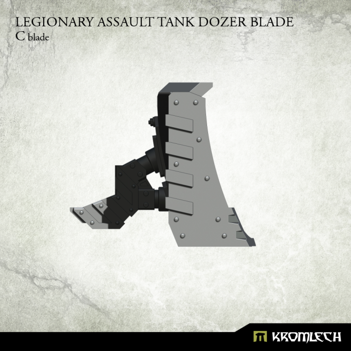 Kromlech Legionary Assault Tank Dozer Blade: C blade (1) New - TISTA MINIS