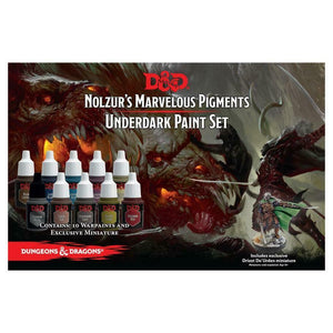 Dungeons and Dragons Underdark Paint-set - With Mini New - TISTA MINIS