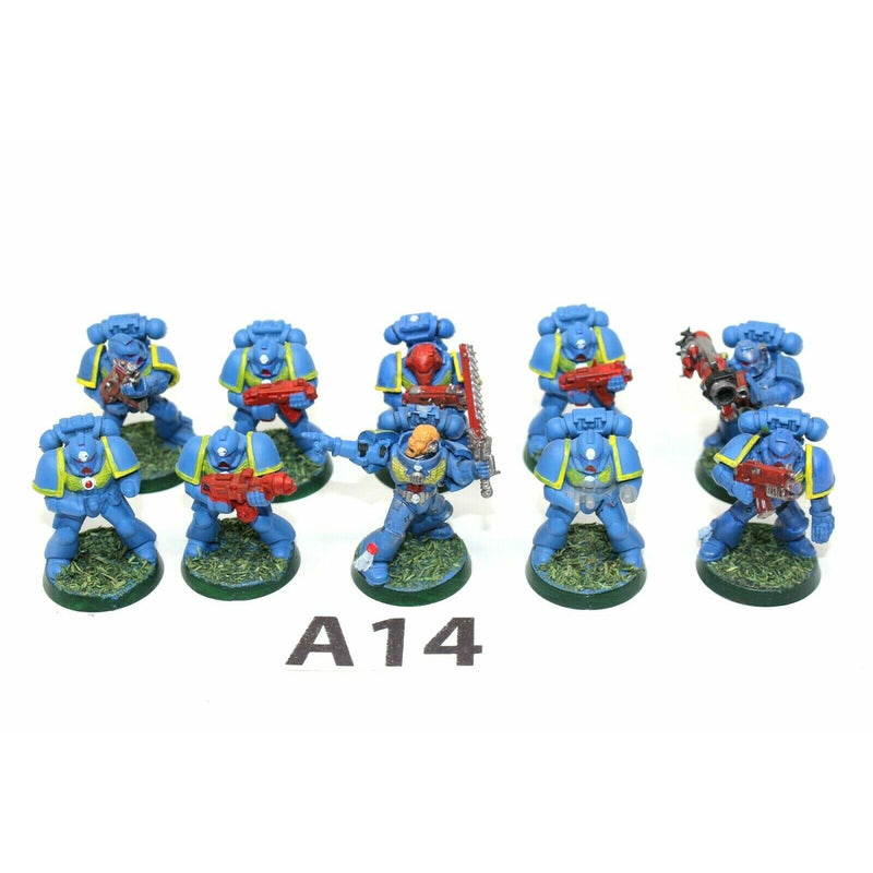 Warhammer Space Marine Tactical Squad Incomplete - A14 - TISTA MINIS