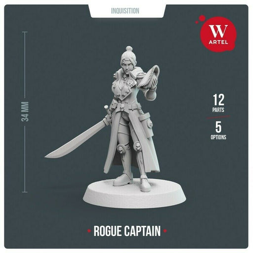 Artel Miniatures - Rogue Skipper 28mm New - TISTA MINIS