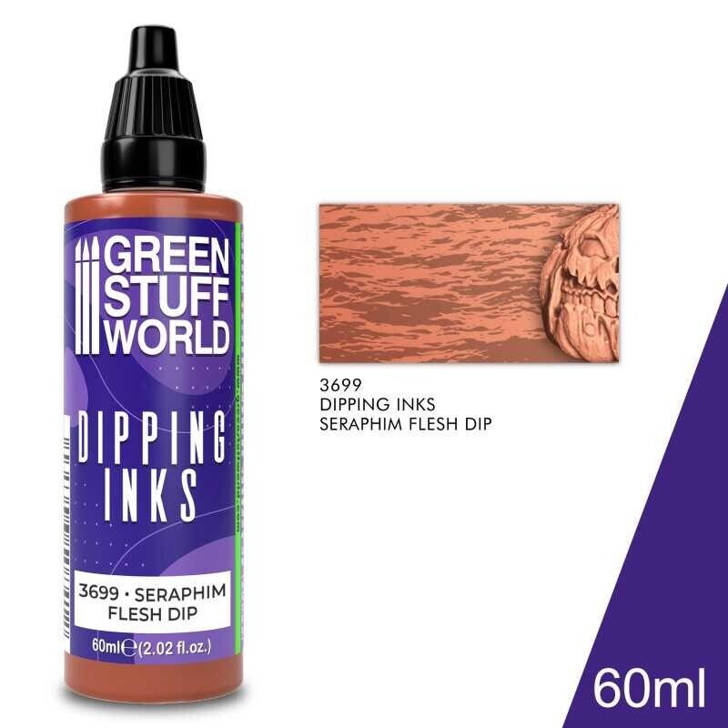Green Stuff World Dipping Ink 60 ml - SERAPHIM FLESH DIP New - Tistaminis