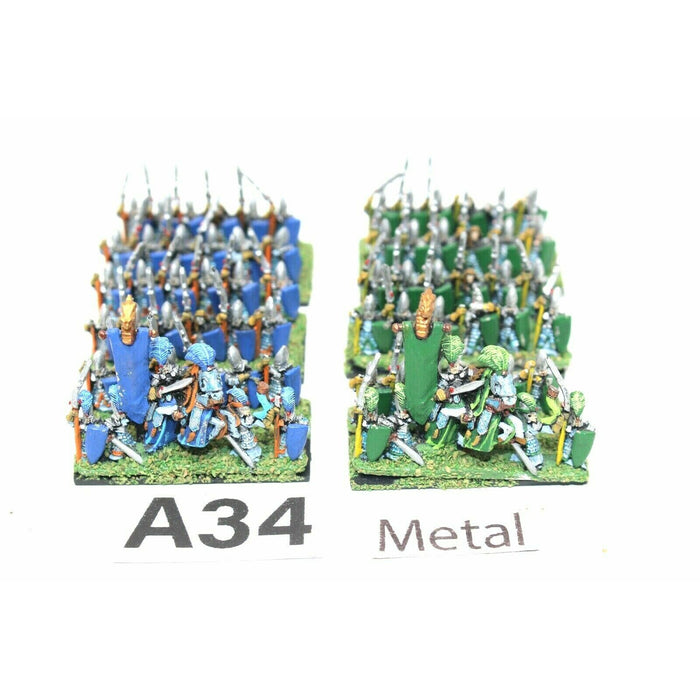 Warmaster Spearmen Broken Spears Metal - A34 - TISTA MINIS