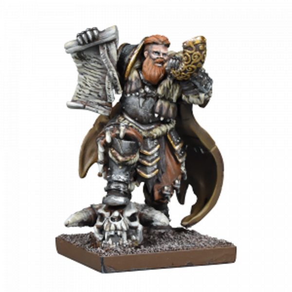 Kings of War Northern Alliance Lord/Skald New - TISTA MINIS
