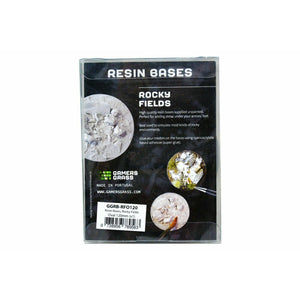 Gamers Grass Rocky Fields Resin Bases Oval 120mm (x1) New - TISTA MINIS