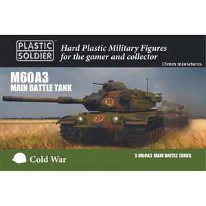 Plastic Soldier Company 15mm M60A3 MAIN BATTLE TANK New - TISTA MINIS