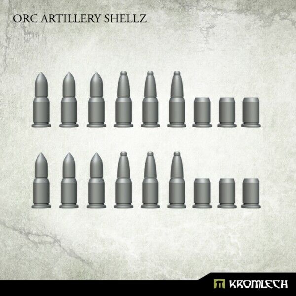 Kromlech	Orc Artillery Shellz (18) New - Tistaminis