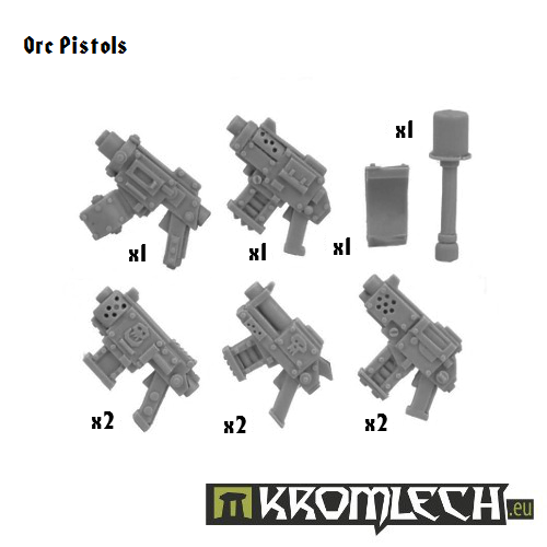 Kromlech Orc Pistols New - TISTA MINIS