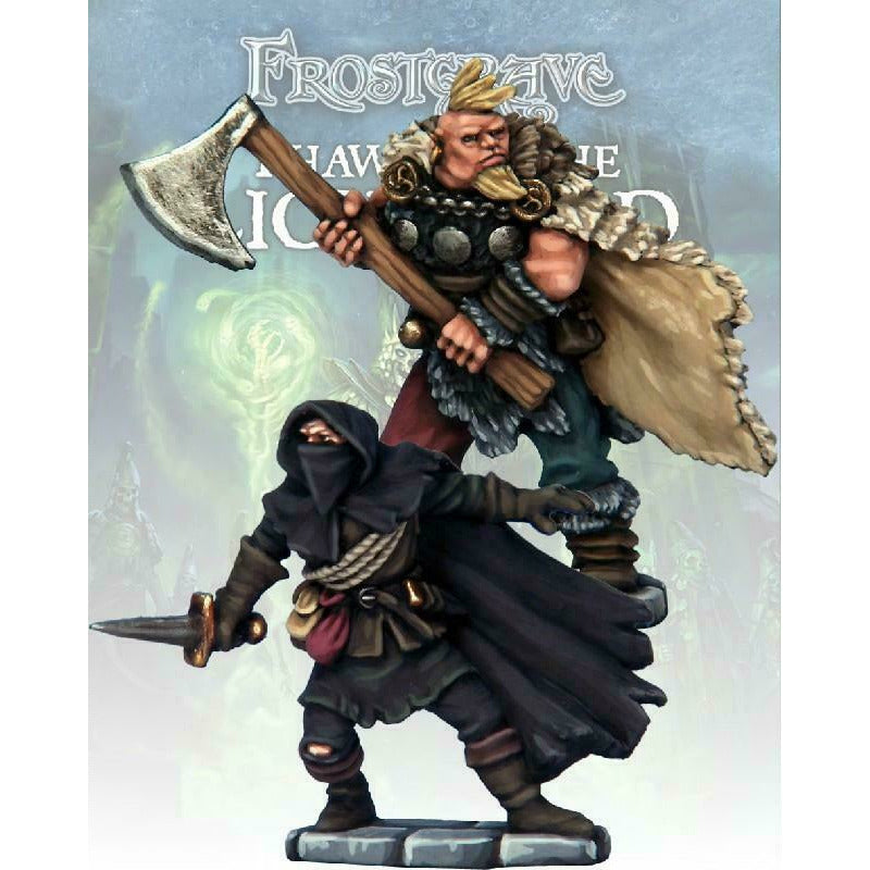 Frostgrave Cultist Thief & Barbarian New - TISTA MINIS